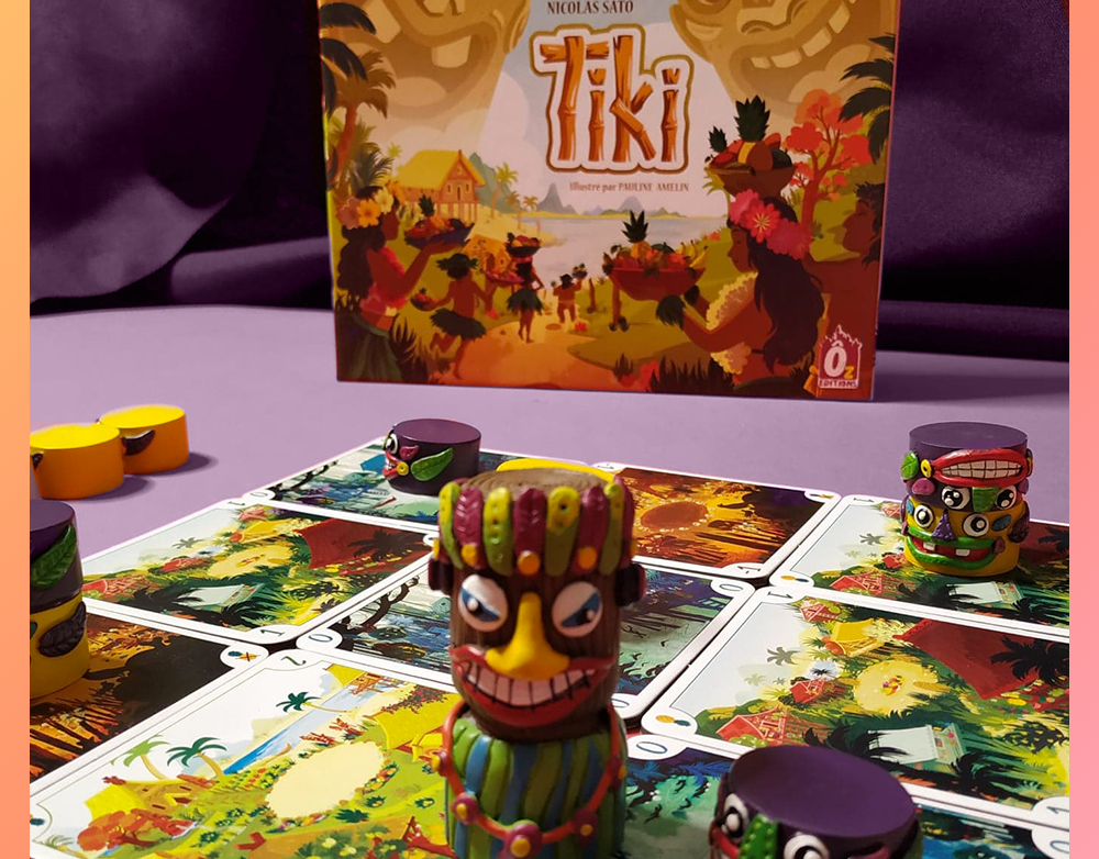 tiki jeu de société abstrait