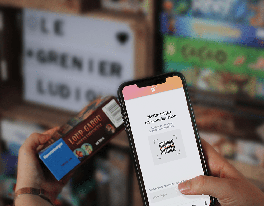 scanner jeu de société occasion