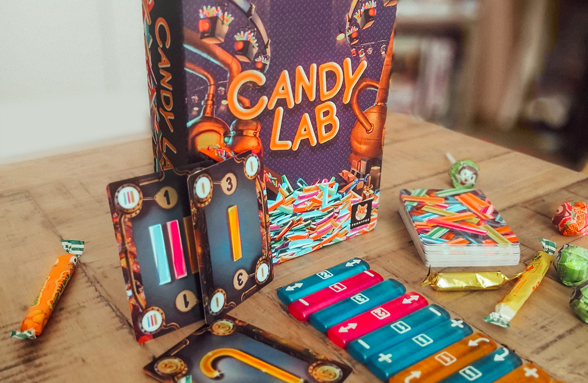 candy lab jeu de société bonbons funny fox