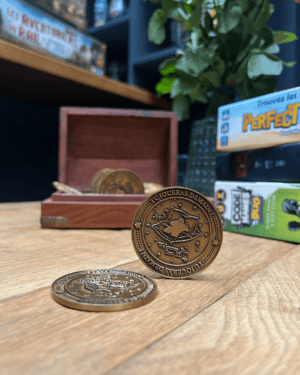 Pièce de décision, decision coin, boardgamers, jeux de société