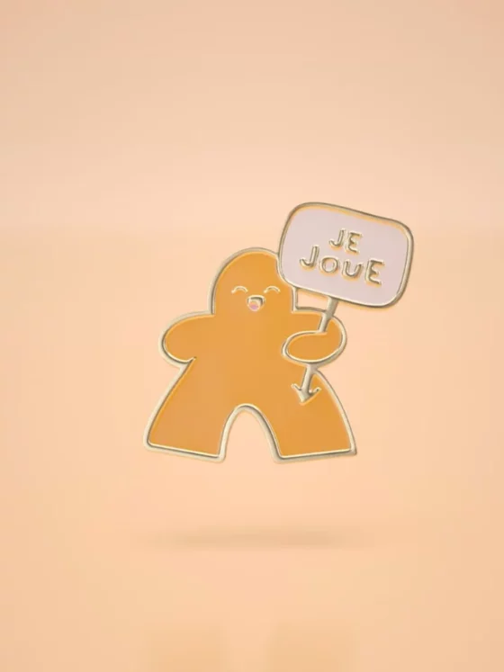 Pin's Meeple Jeux de société Émaillé | Couleur de Joueur – Image 4
