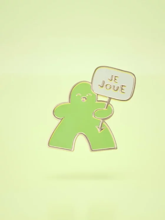 Pin's Meeple Jeux de société Émaillé | Couleur de Joueur – Image 7