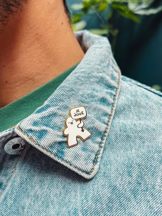 Pin's Meeple Jeux de société Émaillé | Couleur de Joueur – Image 3