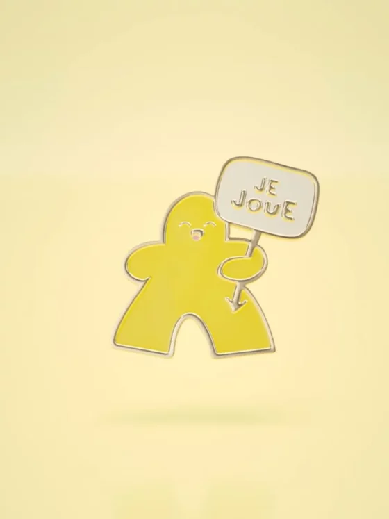 Pin's Meeple Jeux de société Émaillé | Couleur de Joueur – Image 10
