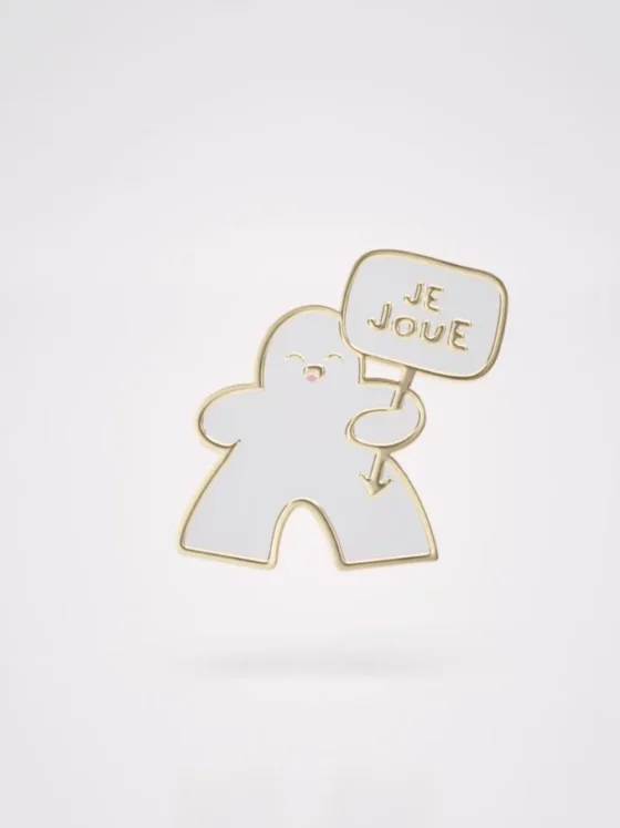 Pin's Meeple Jeux de société Émaillé | Couleur de Joueur – Image 11