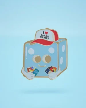 Pin's de Jeux de société Émaillé | I ❤️ BOARDGAMES