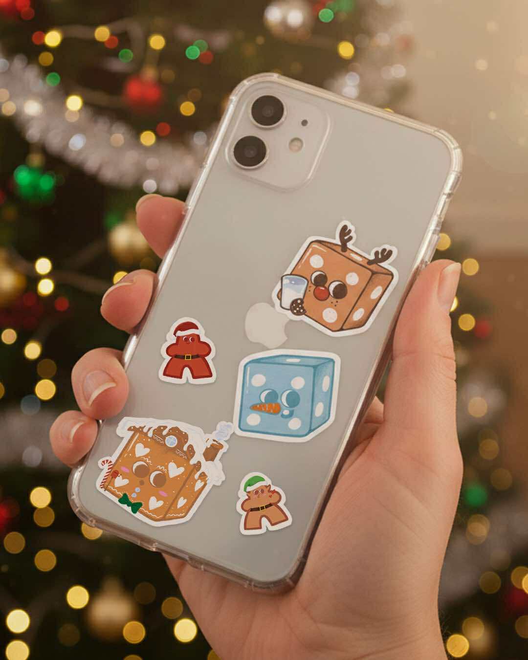 Planche de 8 Stickers de Noël❄️ – Image 4