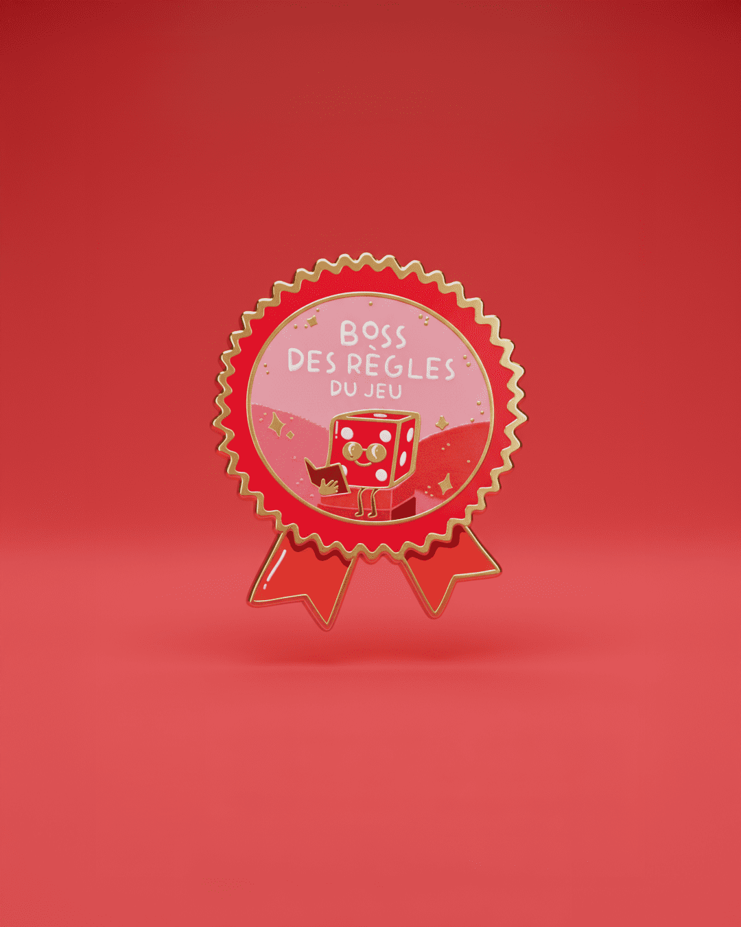 🏅 Le Dé-Cerné | Pin's Émaillé – Image 2